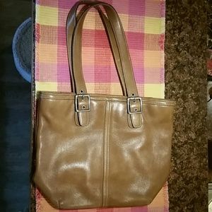 Leather Coach Purse